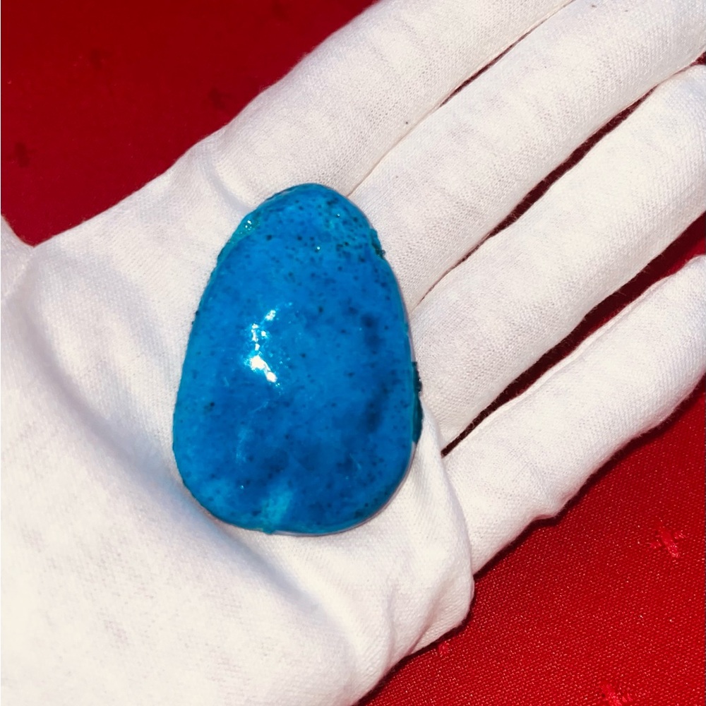 Vibrant Blue Stone Pendant